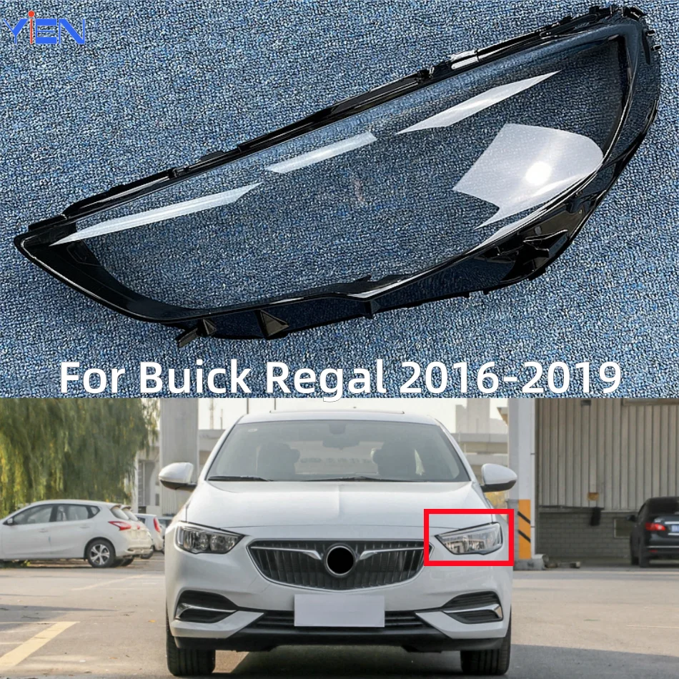 

Для Buick Regal 2016 2017 2018 2019 автомобильные аксессуары крышка передней фары заменить оригинальный объектив