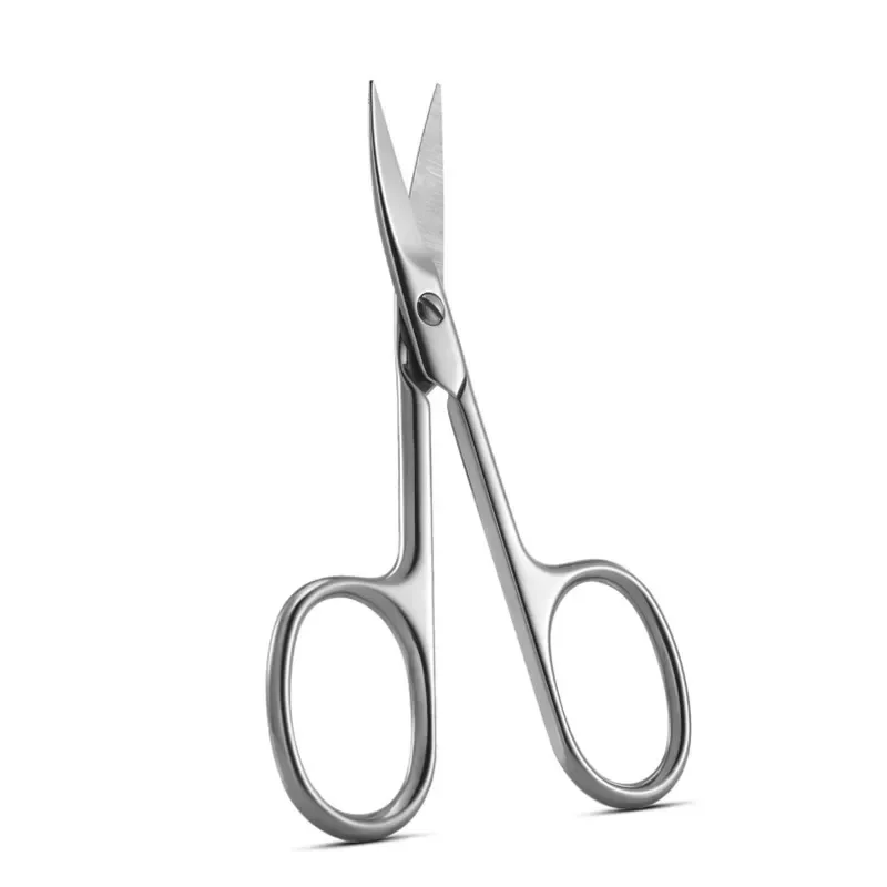 Aço pequenas ferramentas de unhas tesoura cirúrgica médica sobrancelha nariz corte de cabelo manicure maquiagem profissional acessórios de beleza médica