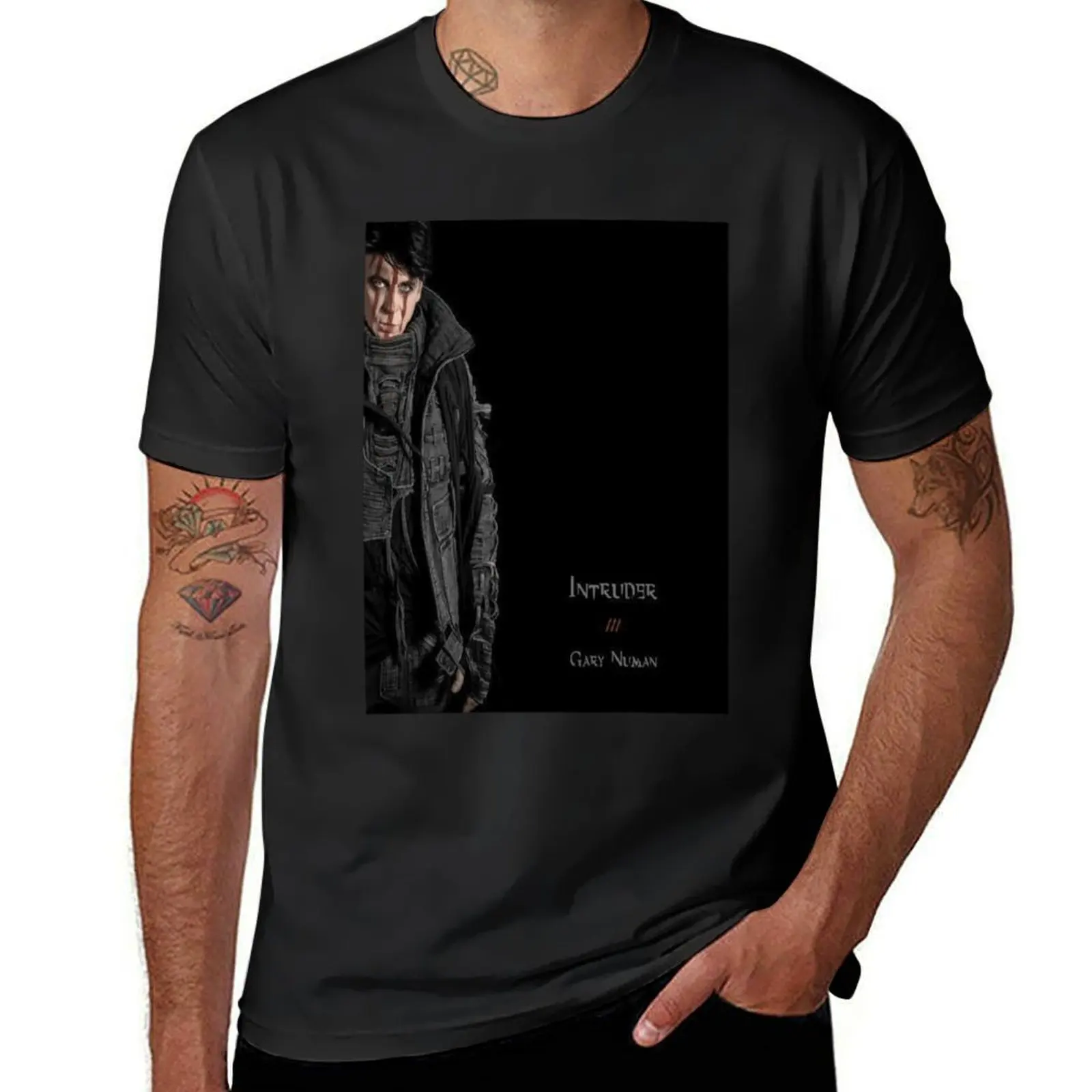 

Gary numan T-Shirt for a boy animal prinfor boys mens workout shirts