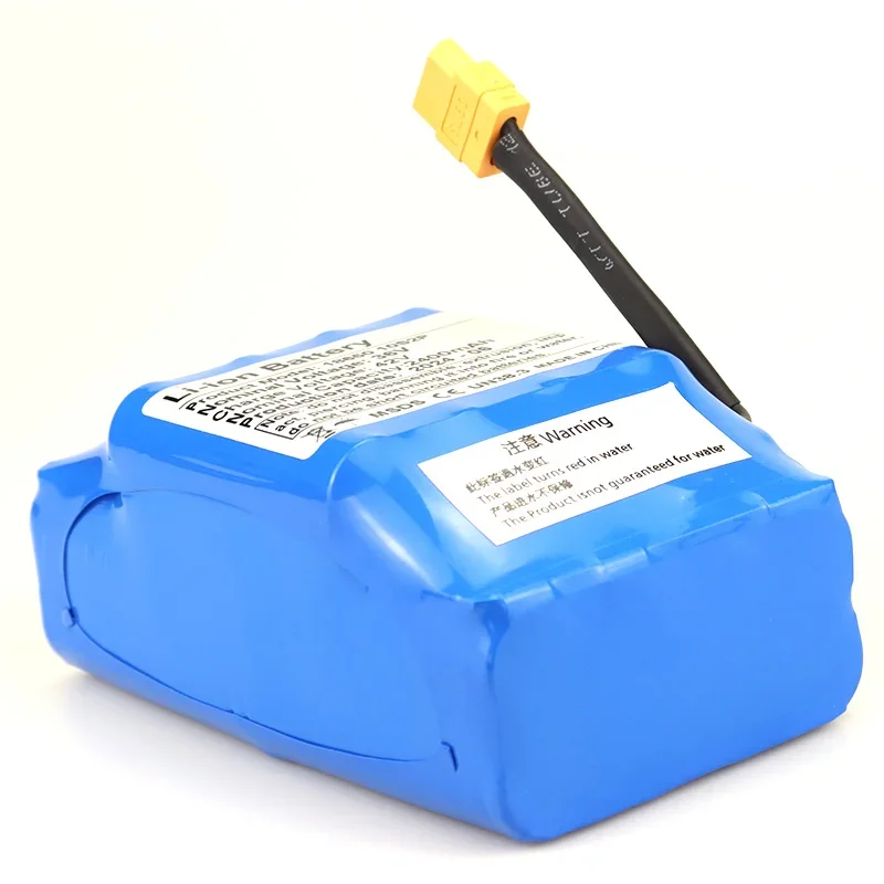 New 36V Rechargeable Li-ion Battery Pack 4400mAh High capacity For Electric Self Balance Scooter Hoverboard Unicycle