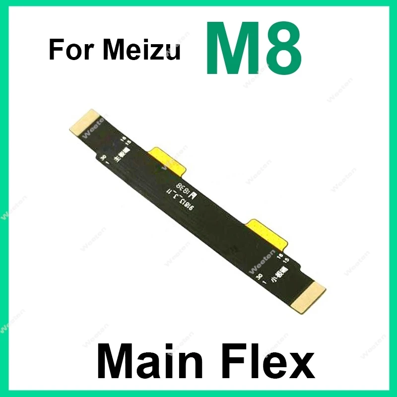 

Гибкий шлейф для материнской платы Meizu M8, основной гибкий кабель, лента для ремонта, запасные части