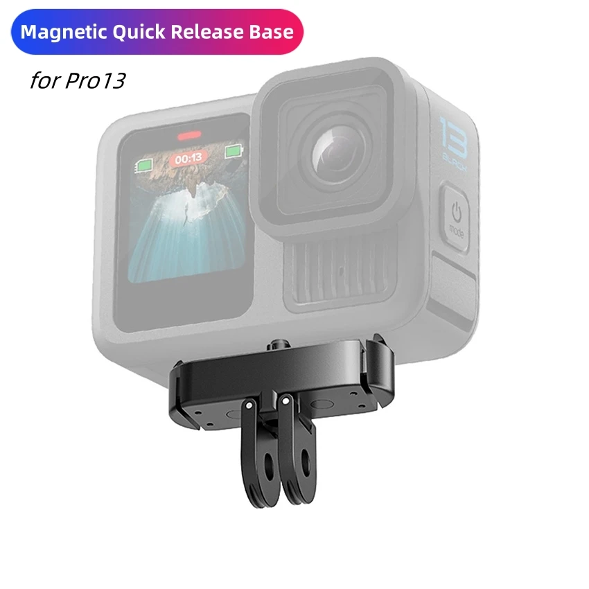 Для Pro13 Металлический складной быстросъемный адаптер Магнитная быстросъемная база Аксессуары для камеры