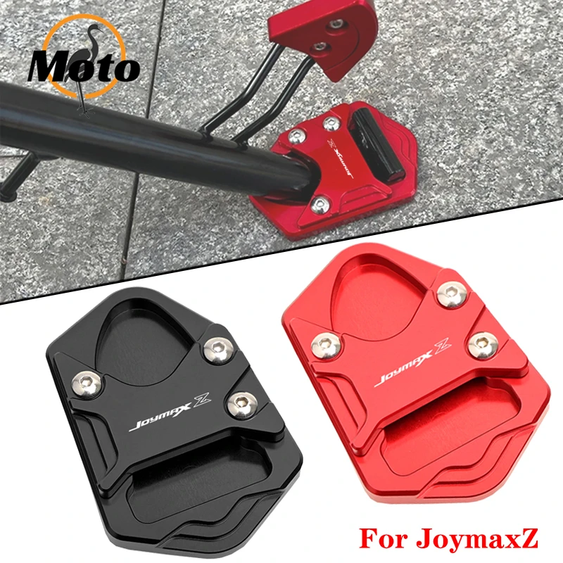 New Motorcycle CNC Accessories Aluminium Side Stand Enlarge & Support Kickstand Column auxiliar For SYM Joymax Z300 JOYMAXZ 300