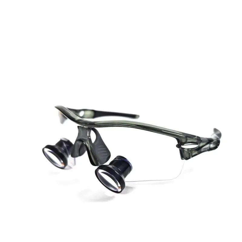 MICARE 22NS-250X Medical Dental 2.5x Operation Loupes Customizable Ttl Magnifying Glasses Plastic Frame Surgical Loupes