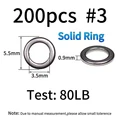 200pcs solid 3