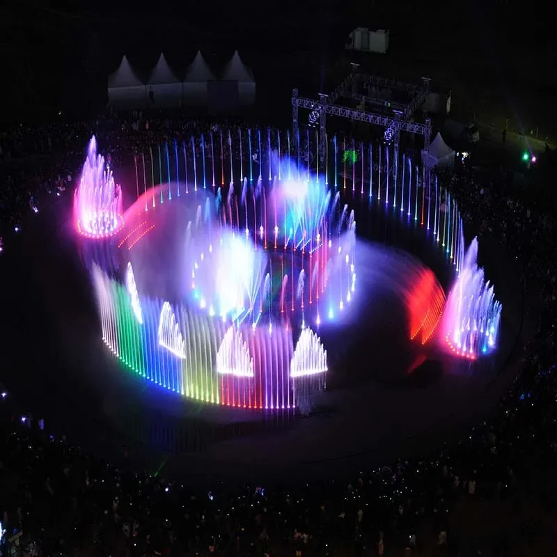Interactive Projection 3D Mapping Water/Fog Screen Projection Stereoscopic Visual Effect Immersive Experience