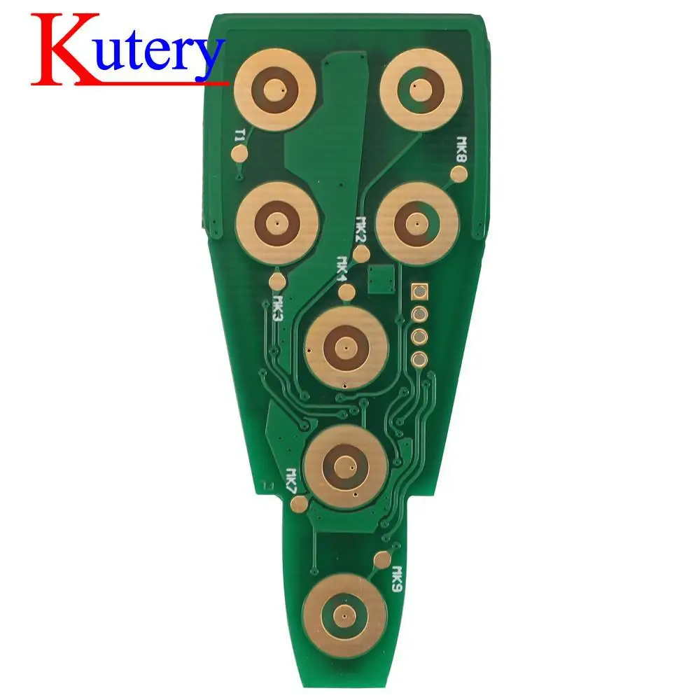 jingyuqin 2/3/4/5/6/7 BTN Remote Key Circuit Board Fob 433MHZ PCF7961 Chip For Jeep Grand Cherokee Chrysler Dodge Replacement