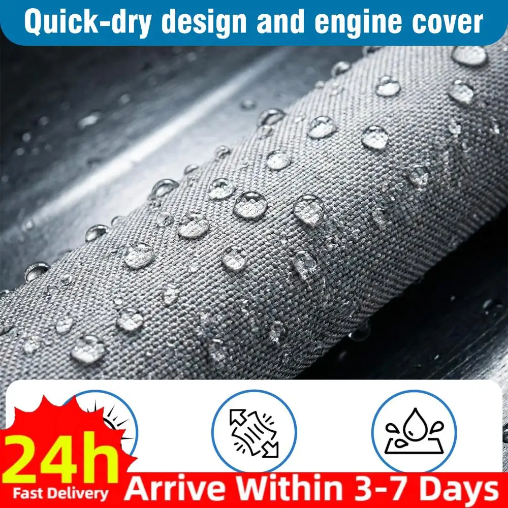 

Чехлы для лодок с центральной консолью 1200D, пригодные для перевозки на прицепе, с 18 крепежными ремнями – универсальные, подходят для V-образных корпусов/рыболовных/горнолыжных/профессиональных/рыболовно-туристических/моторных лодок