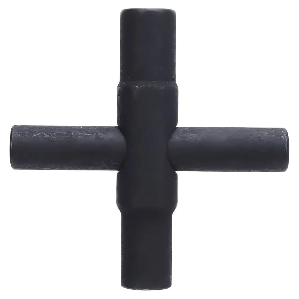 

2 pcs 1/4", 9/32", 5/16", 11/32 4-Way Sillcock Key​ Silver Black Water Utility Key​ Sillcock Wrench​