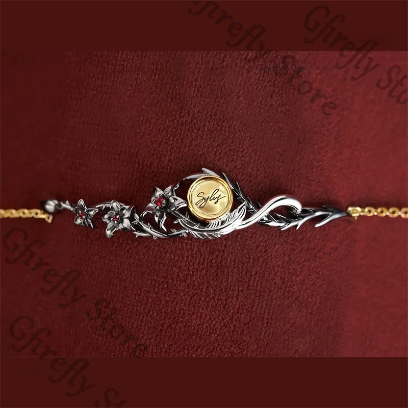 

Anime Bracelet Accessories Love and Deepspace Cosplay Sylus Hand Chain Collect Ambitus Bangle Exquisite Souvenir Gift