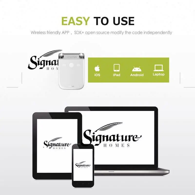 Hot Sales Product Smallest Mobile Color Portable Online Mini Color Printpen Edible Ink Food Print Hand Held Inkjet Printer