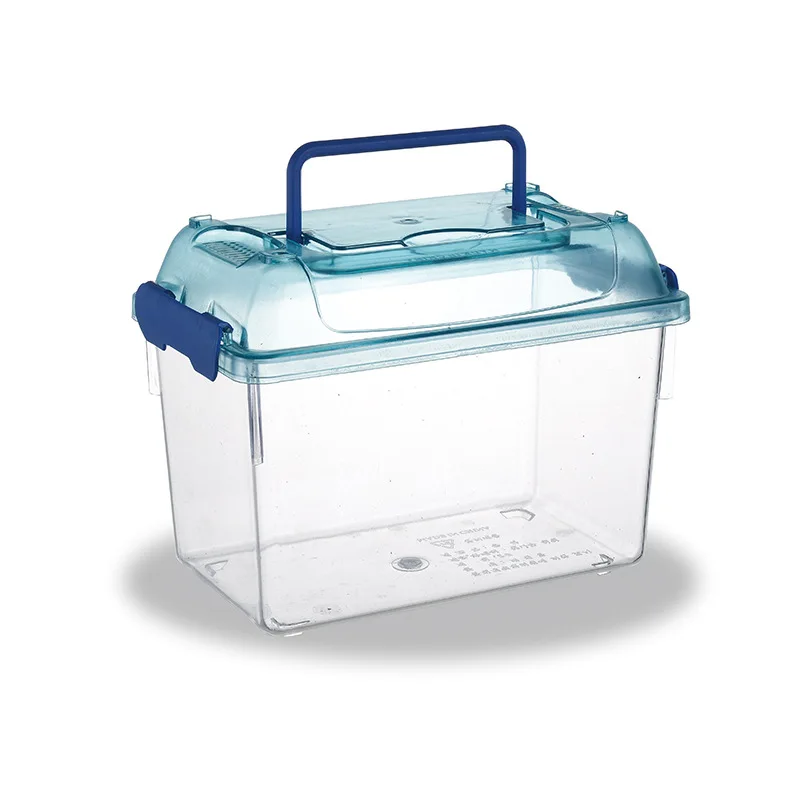 

1/2/3/4/5 # Коробка для кормления домашних животных, пластиковый резервуар для золотой рыбки, резервуар для черепахи, коробка для рептилий