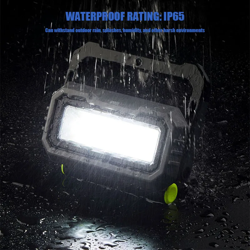VOLODYMYR – lampe de Camping Rechargeable, éclairage extérieur, projecteur d'urgence puissant et Super lumineux pour la réparation automobile
