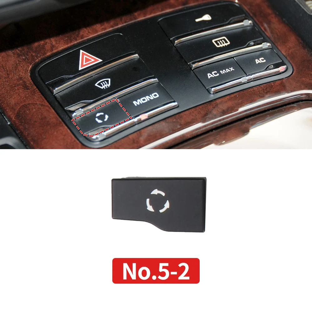 Multi-Function Buttons For Porsche Cayenne Macan Palamera Air Conditioner Central Control Button Temperature Regulating Button