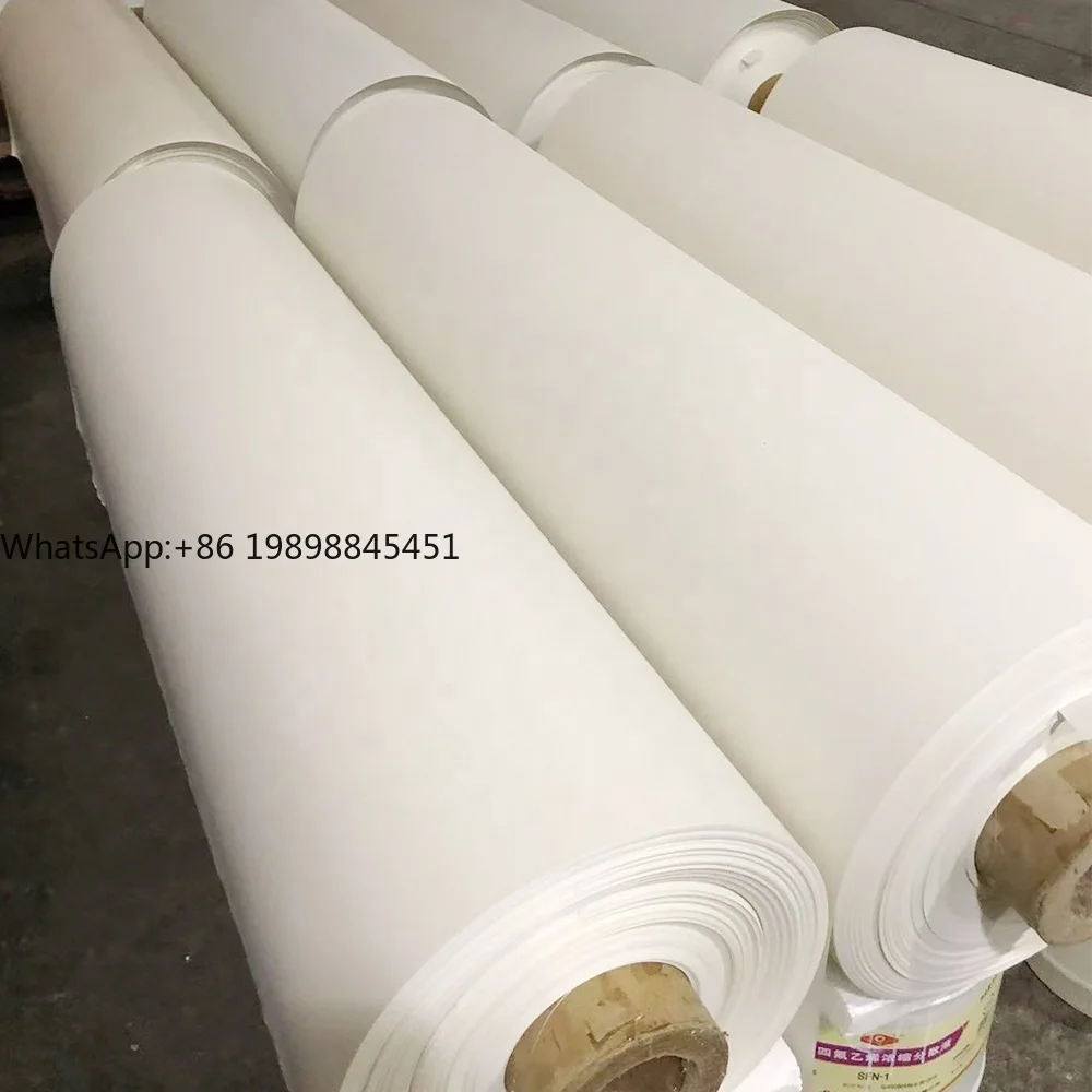 

High-Temperature Resistance Insulating Cloth White Heat Press Service Equipment for Bag Making Machine