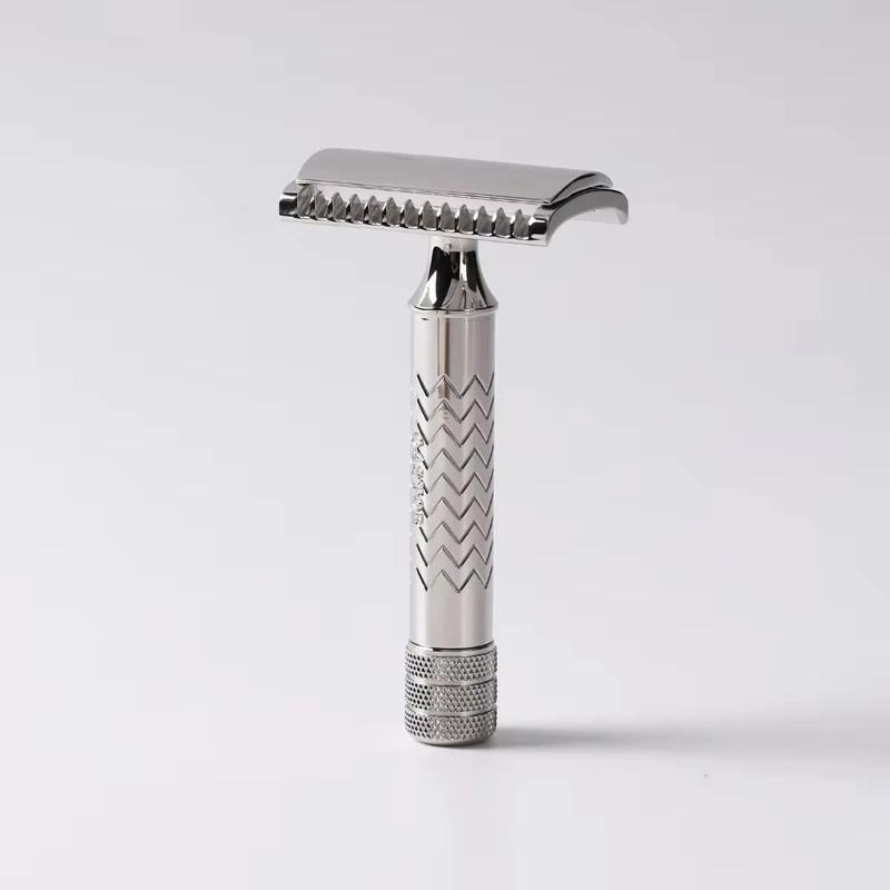 Yaqi Safety Razor CASTOR Stainless Steel 0.45mm Blade Gap 79MM Length And 13MM Dameter Handle For The Ideal Choice Shaving