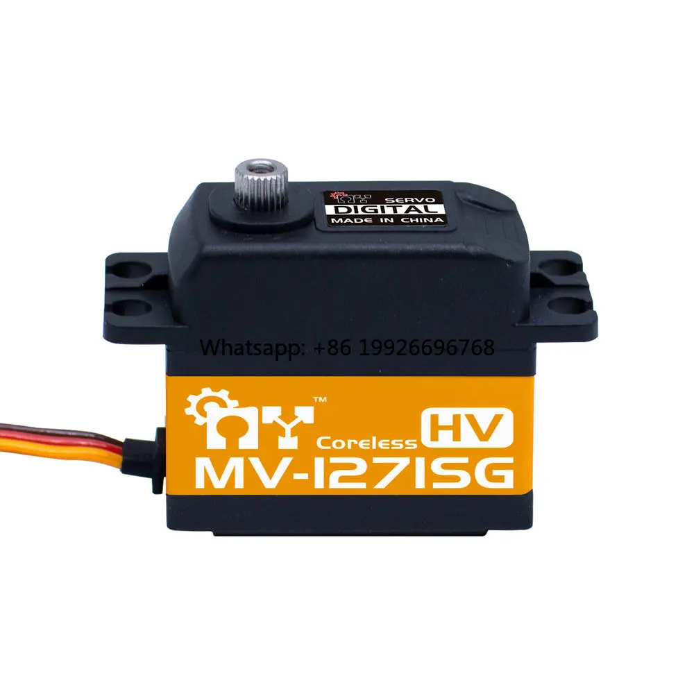 

MV-1271SG 7.4v 25kg High Torque Digital Servo Motor 32-Bit Programmable Metal Servo for RC Plane Industrial Servo Motor factory