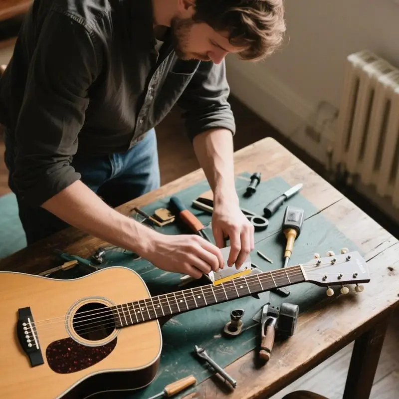

Guitar Luthier Tools Guitar String Tool Musical Instruments Accessories Fingerboard Wire Replacement For Repair Maintenance
