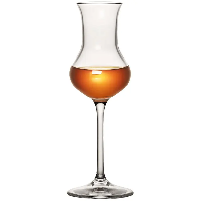 2 Pcs Lot Tulip ISO Whisky Tasting Goblet Cognac Brandy Snifter Handmade Crystal Whiskey Glass Cheap Liqueur Glasses Wine Cup