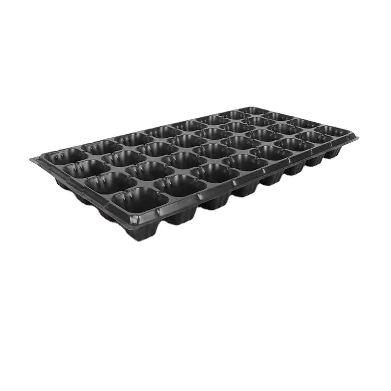 120 셀 묘목 트레이 세트 플라스틱 육묘 화분 트레이 온실용