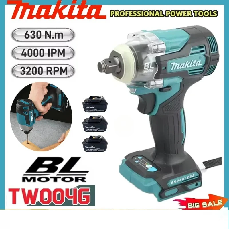 

Makita TW004G 30N.m Brushless Cordless Screwdriver Rechargable Drill Driver For 18V Battery Power Tool