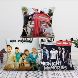 Rock Band Take Me Home Pillow Case Living Room Bedroom Headboard Backrest Cushion Square Cushion O-OneS D-DirectionS Nap Time