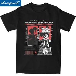 Samurai Champloo Mugen Jin T Shirt Men Women 100% Cotton Funny T-Shirts Crew Neck Tees Short Sleeve Clothes Plus Size