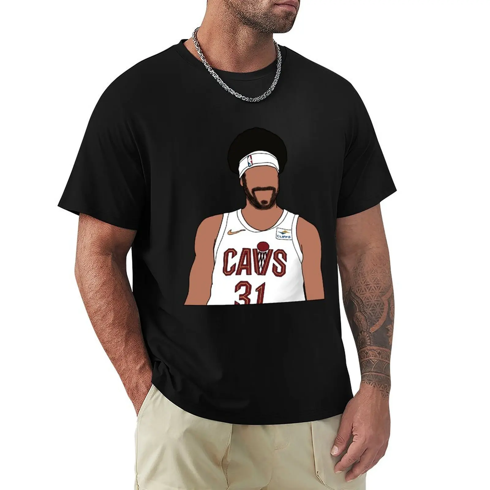 

jarrett allen T-Shirt quick-drying anime shirt tees men t shirts high quality