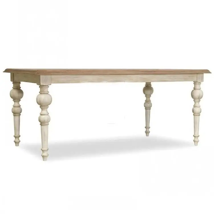 American all-solid wood desk European conference table French pastoral style fast food table rectangular restaurant table