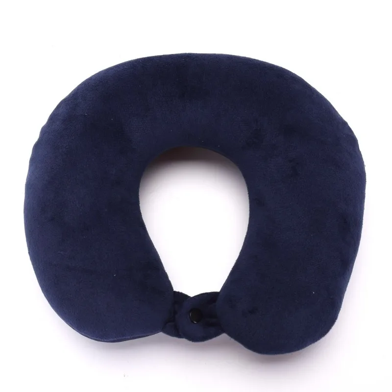 U Shaped Travel Pillow Particles Microbeads Neck Car Plane Pillows Soft Cushion Home Outdoor Textile Stock Home & GardenPillow