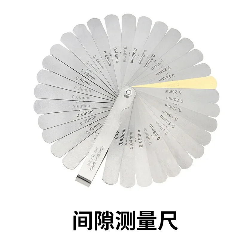 Multifunctional string pitch measuring ruler set,folk piano string height gap ruler,guitar production maintenance measuring tool