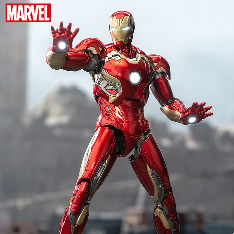 New Fondjoy Iron Man Mk45 Assembled Model Action Figure 1/12 Iron Man Model Collectible Model PVC Model Toys Boys Birthday Gifts