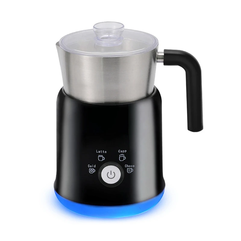 

1 PCS Electric Milk Frother Steamer Hot And Cold Milk Frother Machine For Latte US Plug