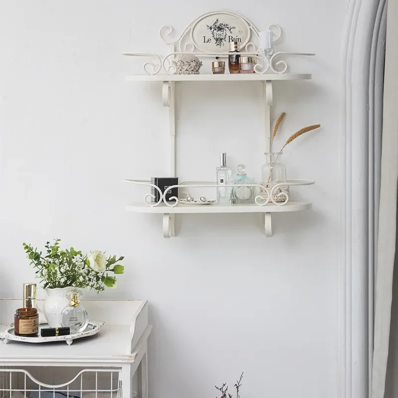 Wall Mounted Bathroom Storage Rack Multi Layer Corner Shelf for Cosmetics Toiletries Organizer Space Saving Wall Decor Holder