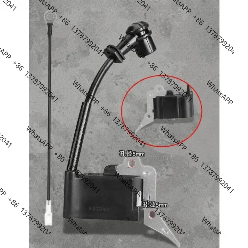 2500 Small Chainsaw High Voltage Package Igniter, 12 Inch Mini One-Handed Bamboo Saw Ignition Universal Accessories