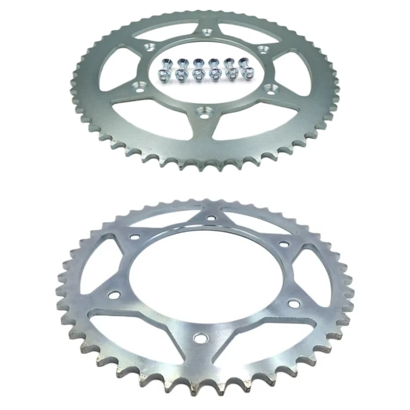 Motorcycle For HONDA Beta Rear Sprocket Chain 520 Steel Wheel Disc Plate CR125R CRF150F XR250 CRM250 XR400 CRF450X XR650R RR RS
