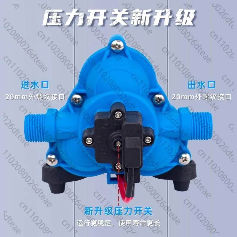 

33 DC electric 12V24V RV Marine Booster Water Pump Small High Voltage Diaphragm Self-priming Automatic Switch