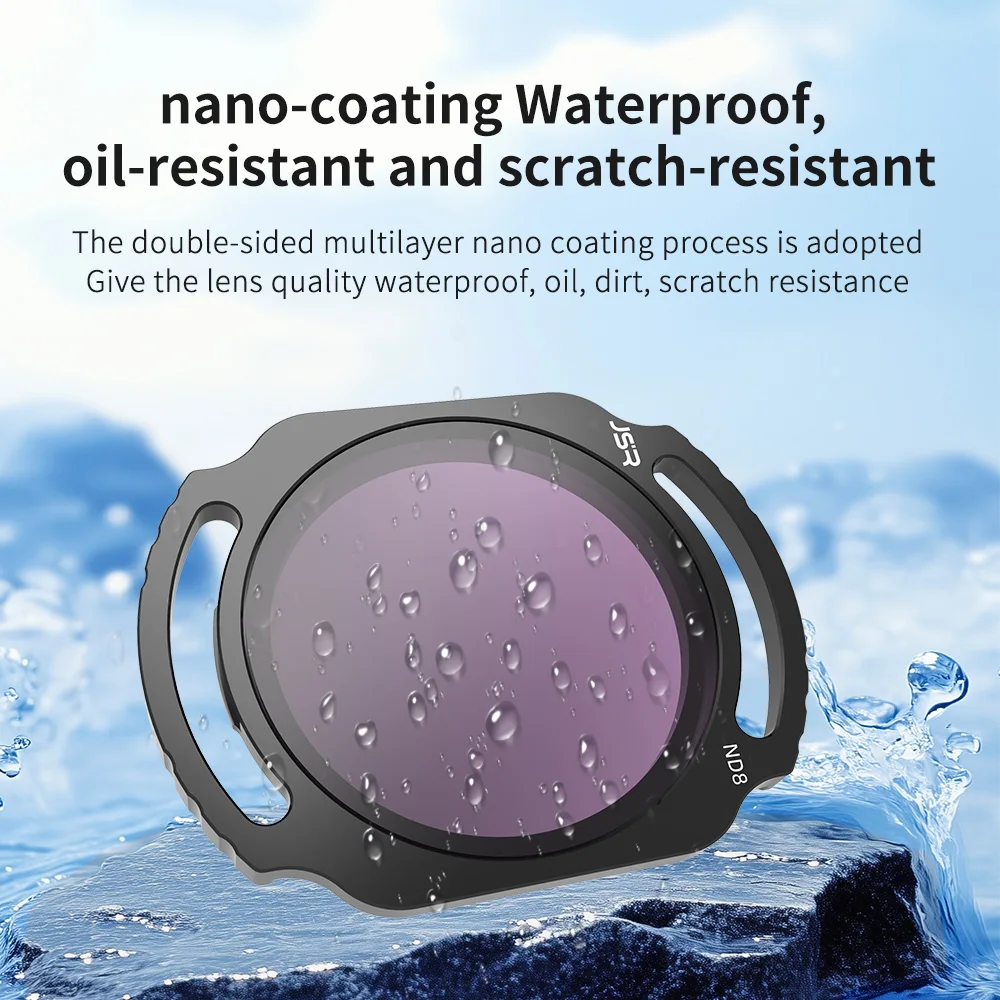 Avata 2 Glass UV CPL Star Night ND8 ND16 ND32 ND64 ND256 ND8PL 16PL ND PL Lens Filter Cap for DJI O4 Air Unit Pro & DJI AVATA 2