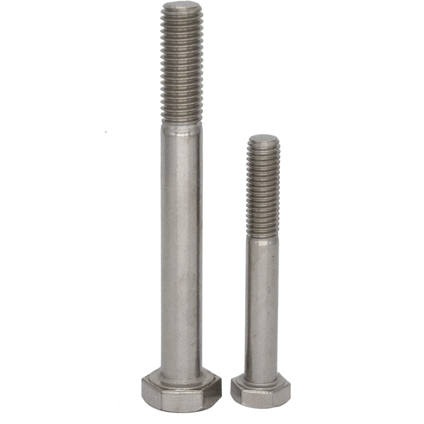 

M6 M8 M6/8*120/130/140/150/160/170/180/190/200 304 Stainless Steel DIN931 Partial Half Thread External Hex Hexagon Head Screw