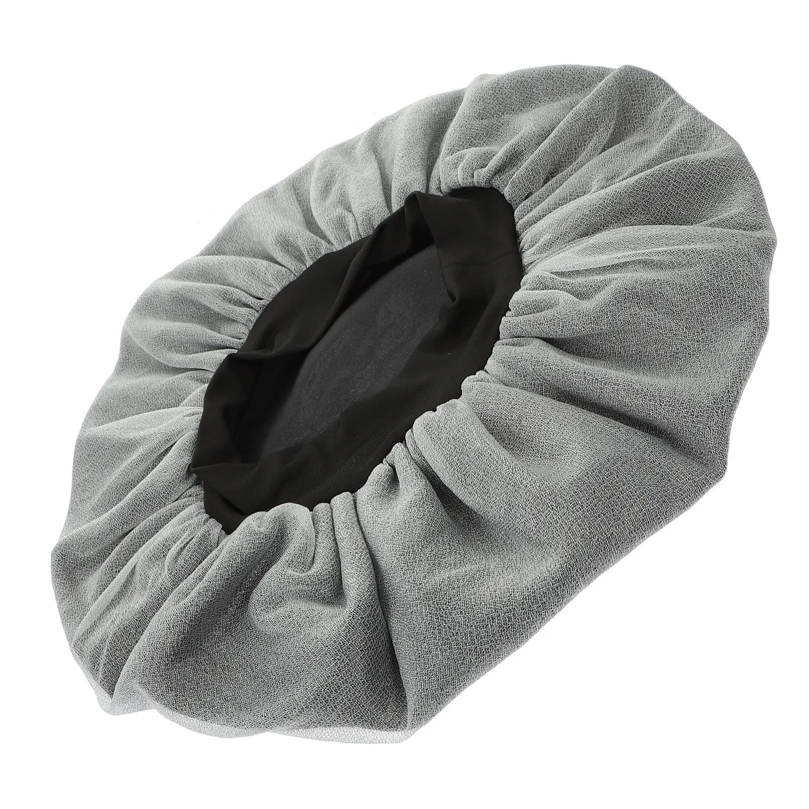 Ice Silk Satin Hair Bonnet for Sleeping Women Reduces Friction Prevents Hair Breakage Elastic Non-Slip Design Multi-Functional