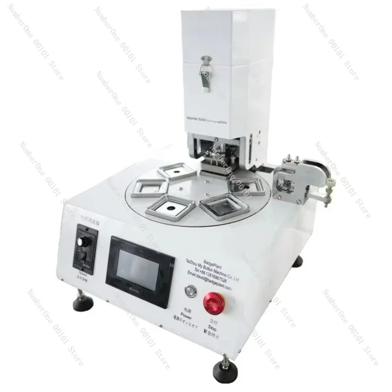 

pneumatic machine for 50*50mm (2*2inch) fridge magnet/pin badge making semi-automatic