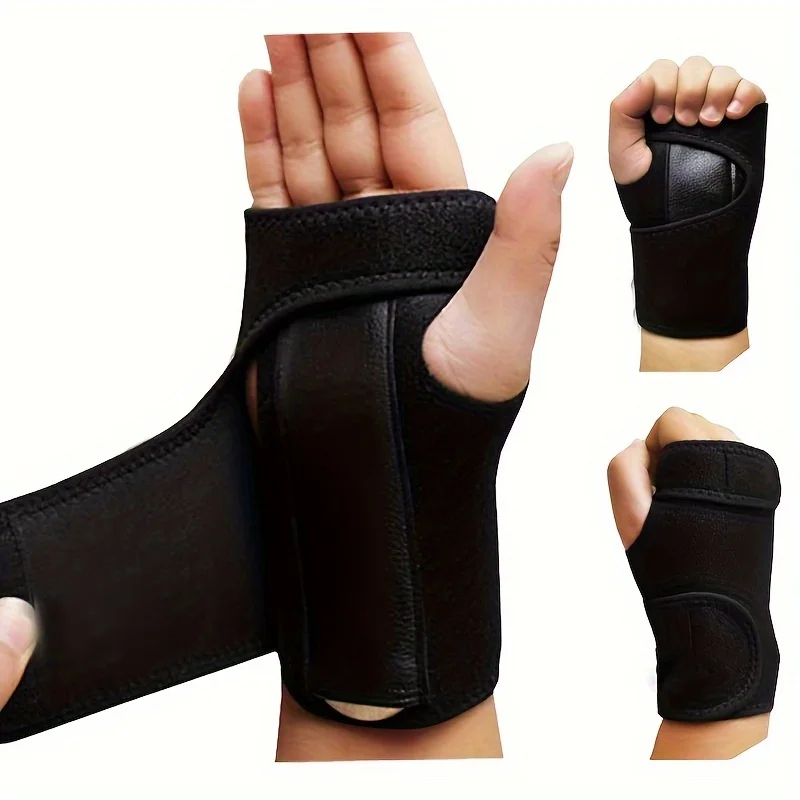 Wrist Brace for Carpal Tunnel support for pain relief, Compression Wrist support strap at work for women men, Adjustable wrist g