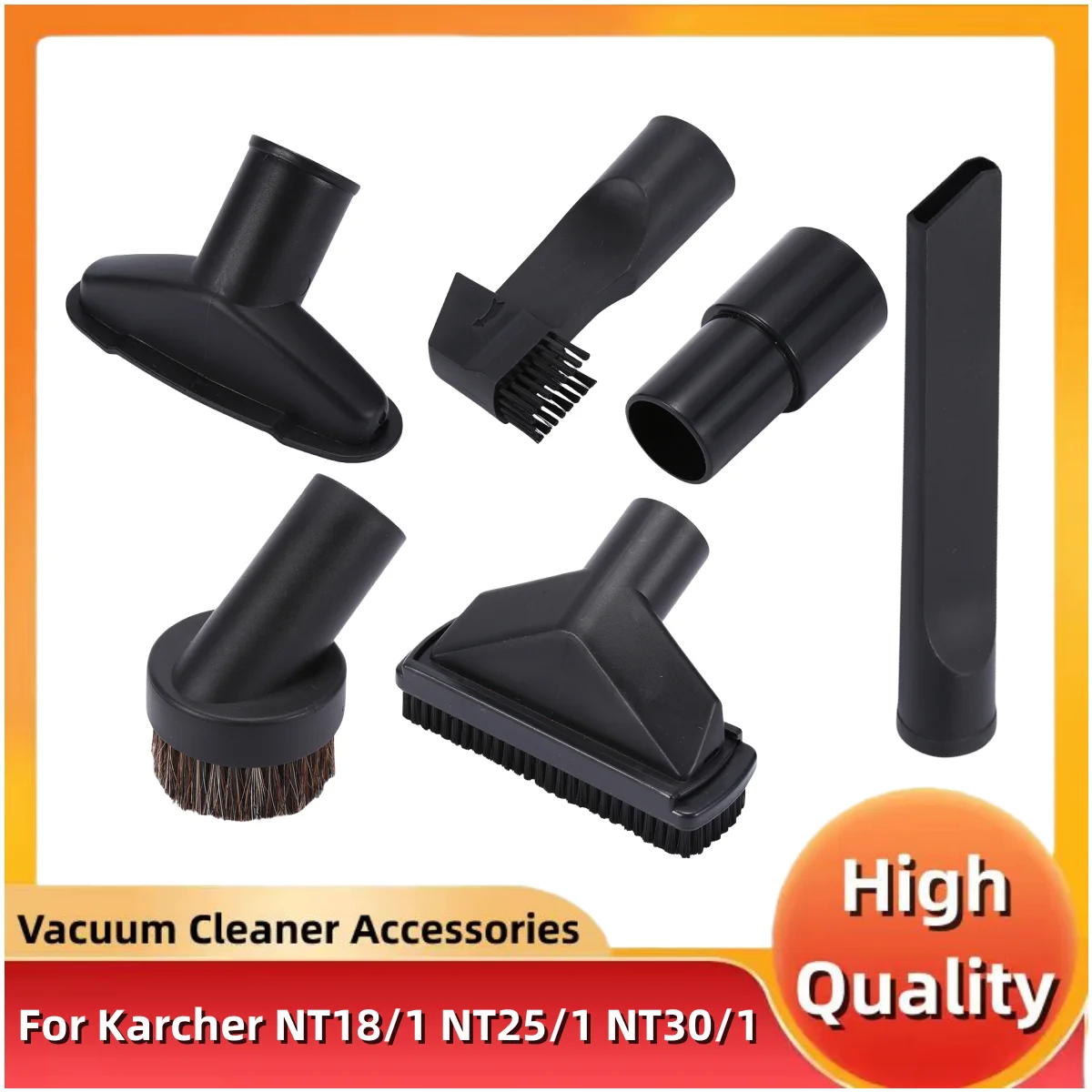 Nozzle Clean Tool Brush for Karcher NT18/1 NT25/1 NT30/1 NT38/1 WD1 WD2 WD3 WD4 WD5 MV3 MV5 DS550 Vacuum Cleaner Accessories