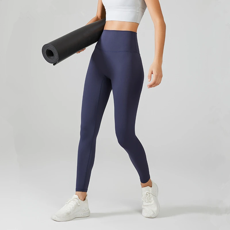 Women Sport Leggings High Elastic Yoga Pant One Size Quick Dry Running Trousers Breathable Jogger Pants Gym Fitness Tights Femme