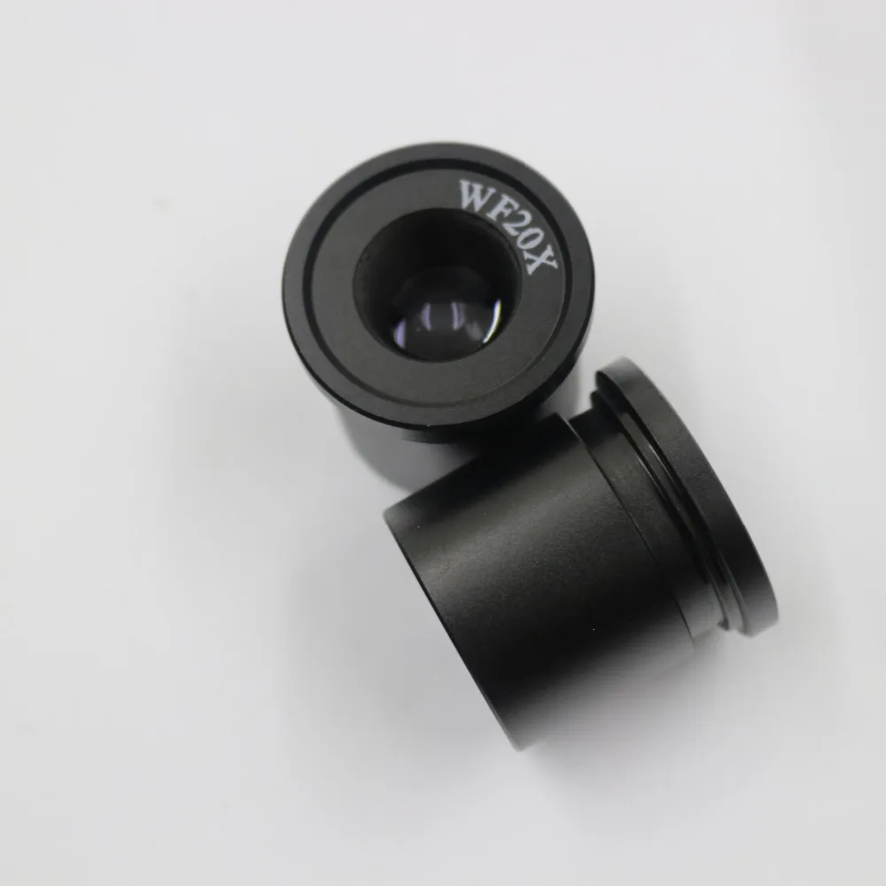 2PCS WF20X Microscope Eyepieces for Stereo Microscopes 30.5mm Mounting Size