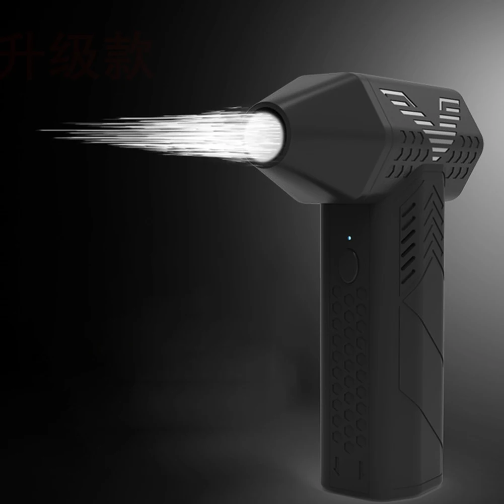 Multifunctionele luchtblazer 130000 RPM stofblazer Luchtstofdoek op batterijen Compact en lichtgewicht ontwerp voor het reinigen van dierenharen