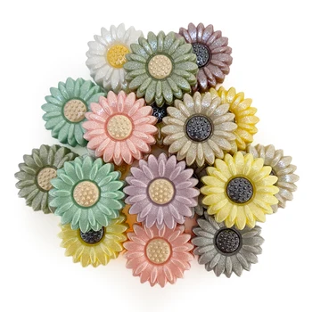 10 יחידות חרוזי סיליקון דייזי 20 מ