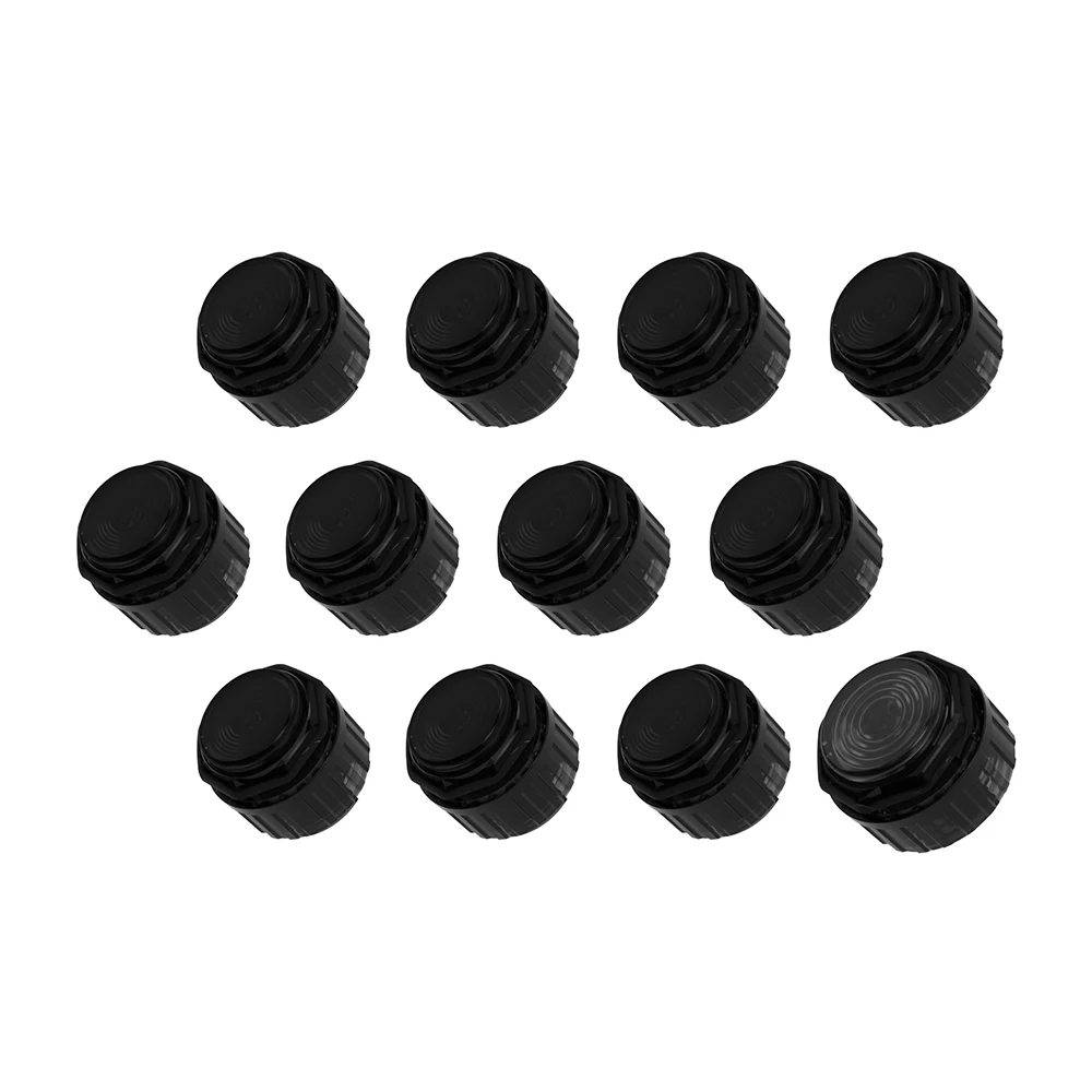 1pcs 30mm 11pcs 24mm Gamerfinger HBFS-G3-SCREW BLACK Mechanical Buttons Kit with Cherry MX Switches for Hitbox Arcade MAME