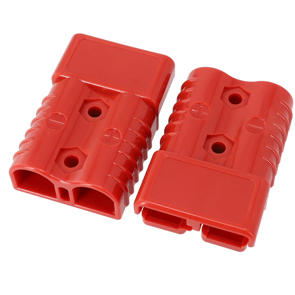 2PCS For Anderson Connectors 2 Stitches 175A Straight Plug Cable Battery Power Connector