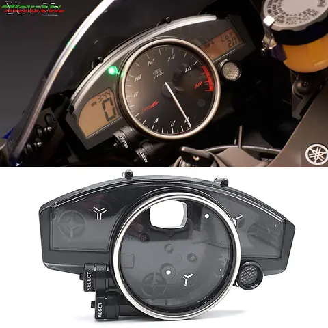속도계 타코미터 게이지 케이스 커버, 야마하 YZF R1 2004 2005 2006 YZF R6 2006 - 2012 2013 2014 계기 쉘 적합